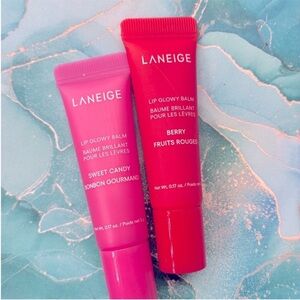 { FiRM price } LANEIGE Lip Glowy Balm Set - Sweet Candy & Berry